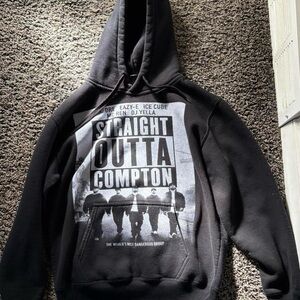 Straight Outta Compton Black Hoodie